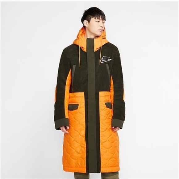 Nike Other - NIKE Sherpa Parka Long Winter Jacket